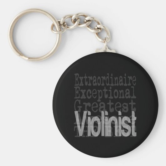 Violinist Extraordinaire Sleutelhanger (Voorkant)