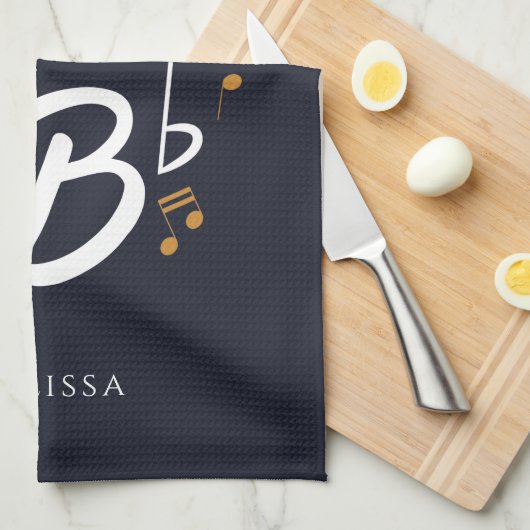 Violinist Gag zonder Violin Life zou flat zijn Theedoek (Quarter Fold)