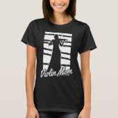 Violinist Mother Fiddler Fiddle Violin T-shirt (Voorkant)