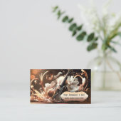 Violinist Musical Instrument Violin Maker Visitekaartje (Staand voorkant)