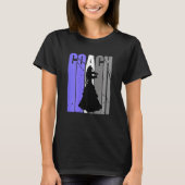 Violinist Purple Violin Coach Instructor Teach Tea T-shirt (Voorkant)