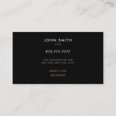 Violinist Slogans Visitekaartje (Achterkant)