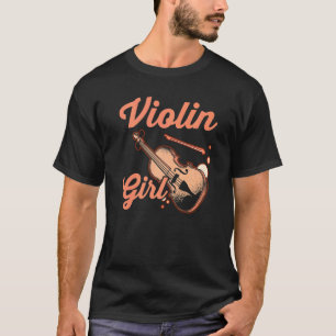 Violinist Strijkinstrument Muzikant Viool T-shirt