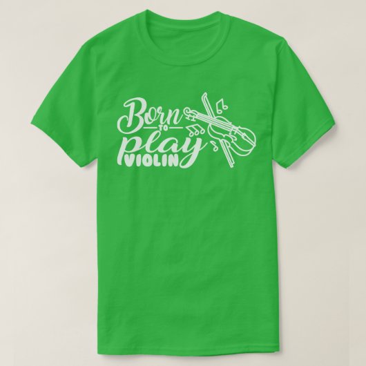 Violinist T-shirt (Design voorkant)