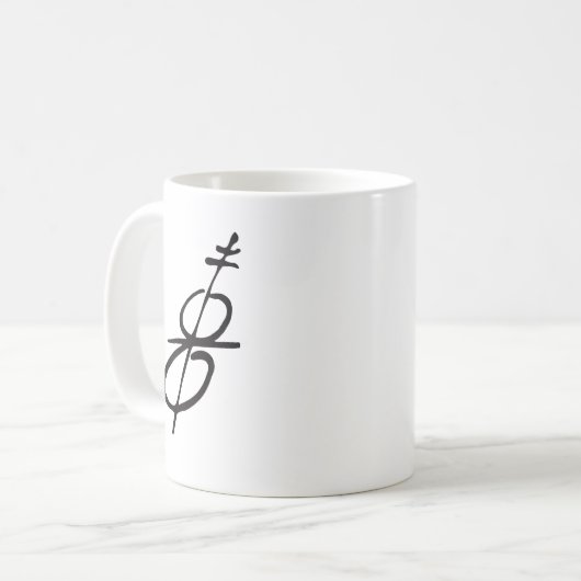 Violinist Voeding Feiten Koffie Mok (Voorkant links)