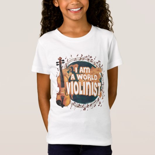 violinist world t-shirt (Voorkant)