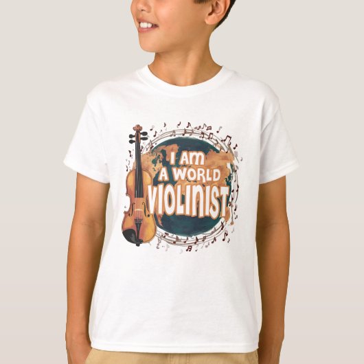 violinist world t-shirt (Voorkant)