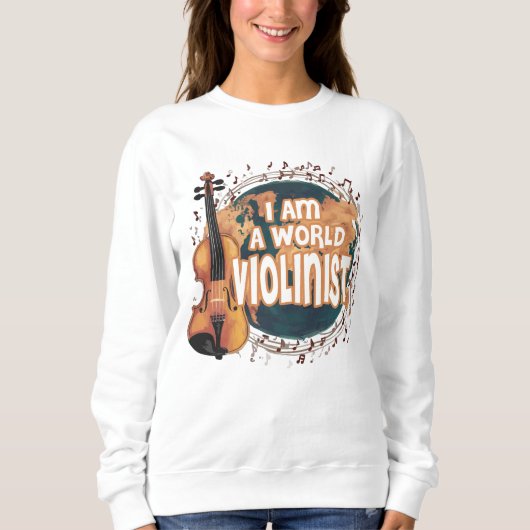 violinist world trui (Voorkant)