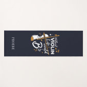 Violinist zonder geweld zou een flat zijn yogamat (Voorkant (horizontaal))