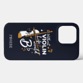 Violinist zonder geweld zou een klap in het gezich Case-Mate iPhone case (Achterkant (horizontaal))