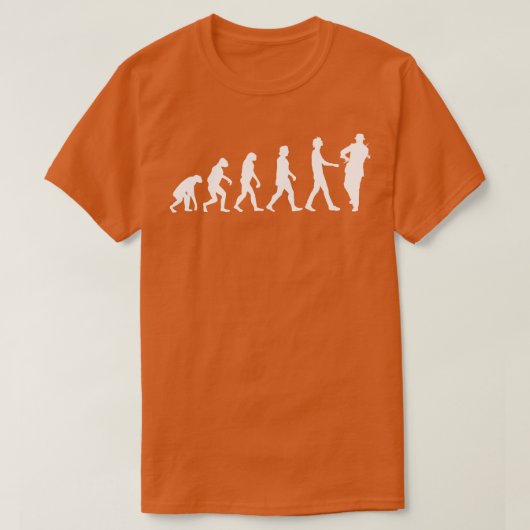 Violiniste Evolutie 4 T-shirt (Design voorkant)