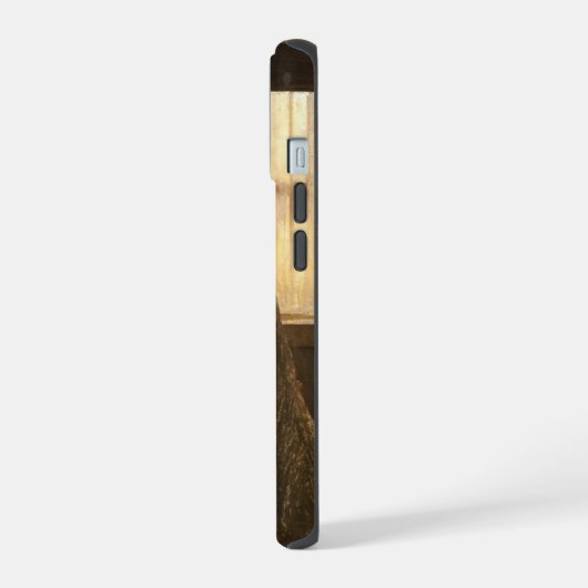 Violinistisch Briefkaart iPhone 15 Case (Linkerkant)