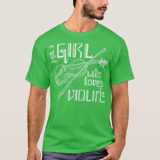 Violinistisch meisje Violin T-shirt