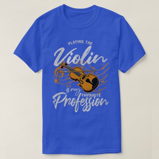 Violinistisch Violin T-shirt (Design voorkant)