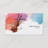 Violinistisch Visitekaartje (Voorkant)