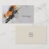 Violinistisch Visitekaartje (Voorkant / Achterkant)