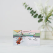 Violinistisch Visitekaartje (Staand voorkant)
