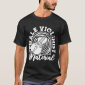Violinistisch Vrouw Fiddler Fiddle Violin T-shirt (Voorkant)
