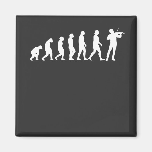 Violinistische evolutie magneet (Voorkant)