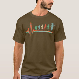 Violinistische evolutie Violin hartslag T-shirt