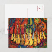 Violins Briefkaart (Voorkant / Achterkant)
