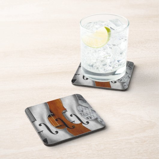 Violins Cork Onderzetter (Rechterzijde)