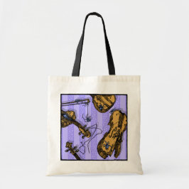 Violins en spinnen - Pop Gothic Nightmare Art Tote Bag