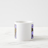 Violins en spinnen - Pop Gothic Nightmare Surreal Espresso Kop (Voorkant)