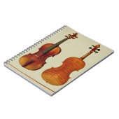 Violins (LtoR): de "Alard" van Antonio Stradivariu Notitieboek (Linkerzijde)