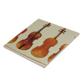 Violins (LtoR): de "Alard" van Antonio Stradivariu Tegeltje (Zijkant)