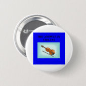 VIOLINS RONDE BUTTON 5,7 CM (Voorkant /achterkant)