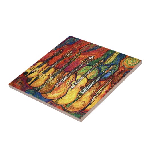 Violins Tegeltje (Zijkant)