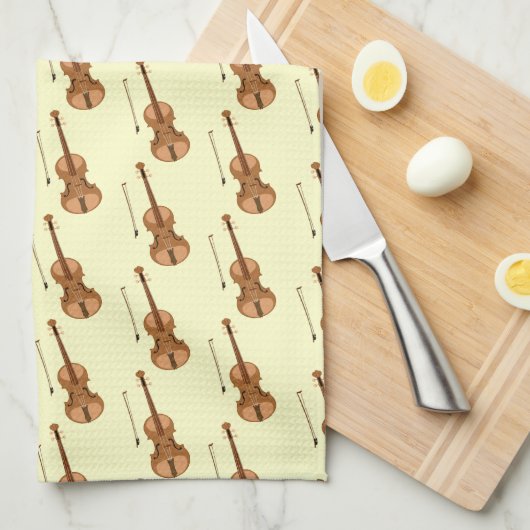 Violins Theedoek (Quarter Fold)