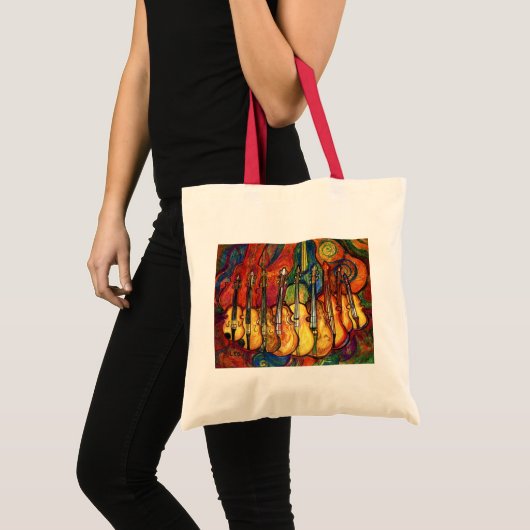 Violins Tote Bag (Voorkant (product))