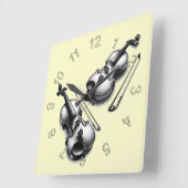 Violins Vierkante Klok (Hoek)