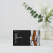 Violins Visitekaartje (Staand voorkant)