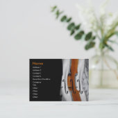 Violins Visitekaartje (Staand voorkant)