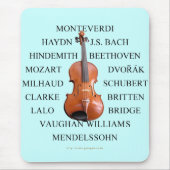 Violist Composers Muismat (Voorkant)