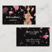 violist roze roze roze visitekaartje (Voorkant / Achterkant)