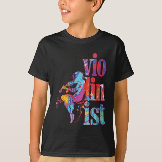 violist t-shirt (Voorkant)