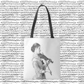 -violist tote bag
