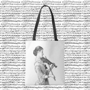 -violist tote bag