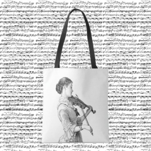 -violist tote bag