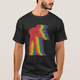 Violist Viool Gay Pride LGBTQ Supporter Rainbow T-shirt