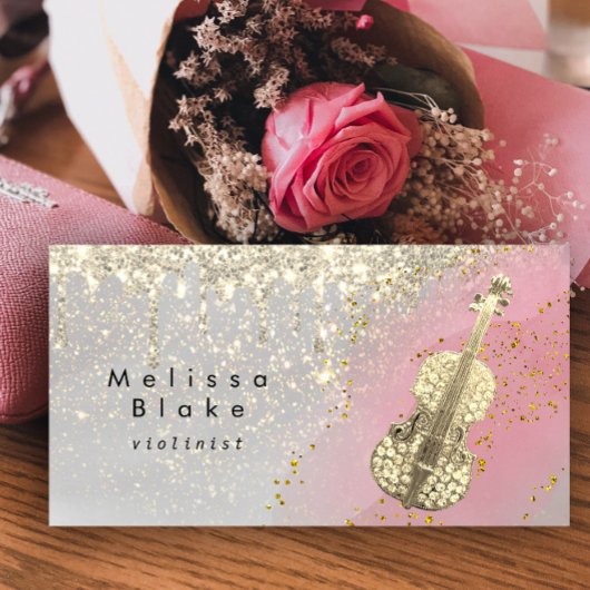 violist visitekaartje