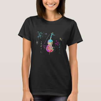 Violoncello Instrument Silhouette Violoncellos T-shirt