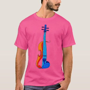 Vionitum violine speler t-shirt
