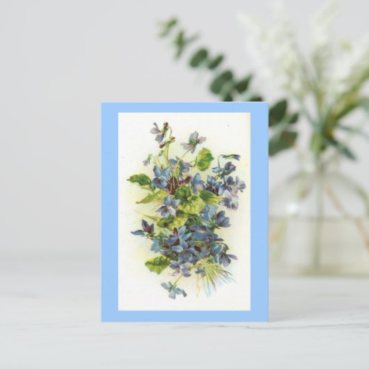 viool briefkaart (Staand voorkant)