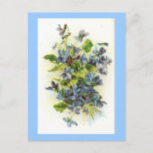 viool briefkaart (Voorkant)