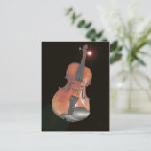 viool briefkaart (Staand voorkant)